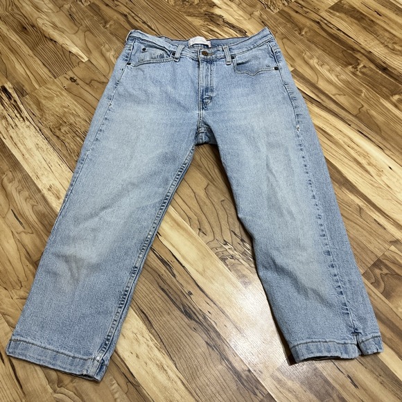 Signature by Levi Strauss Pants - Women's LEVI STRAUSS Stretch Denim Pants Capris Size Misses 10